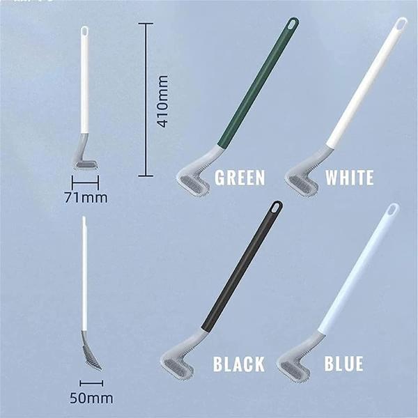 Pvc Long Handled Toilet Brush Golf Silicone No Dead End Cleaning