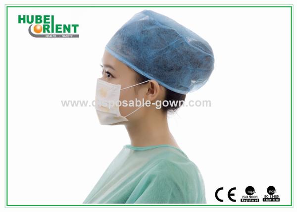 Masque protecteur médical de 3 plis 17.5x9.5cm jetable avec Earloop pour l'hôpital