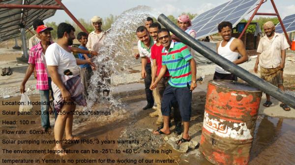 MPPT Solar Pump Controller 75kW 90kW 110kW 132kW For Three Phase Farm Agriculture Solar Tubewell