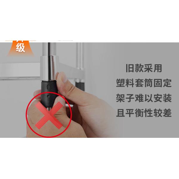 Kitchen Metal Pot Rack Multi-Purpose Household Landing Multi-Layer Pot Holder 304 Stainless Steel