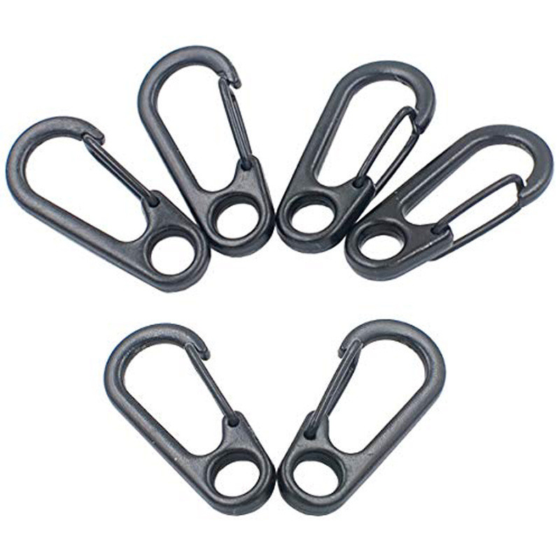 Mini Aluminum EDC Carabiner Clip Keychain Key Ring Snap Hook Package Gross Weight 0.050kg