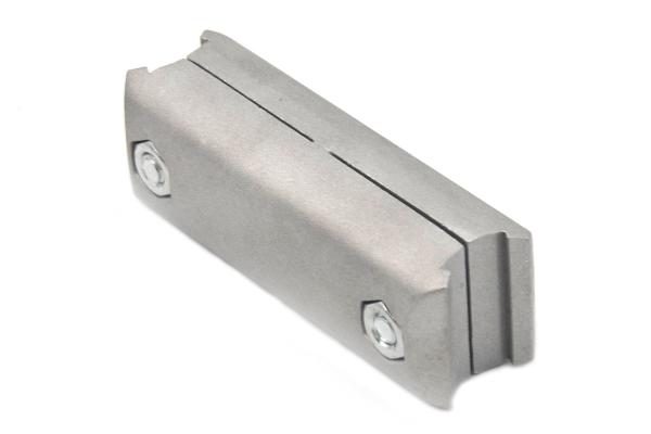 Sandblasting Metal Pipe Joints ADC12 Pipe Connectors Aluminum Tube Fittings