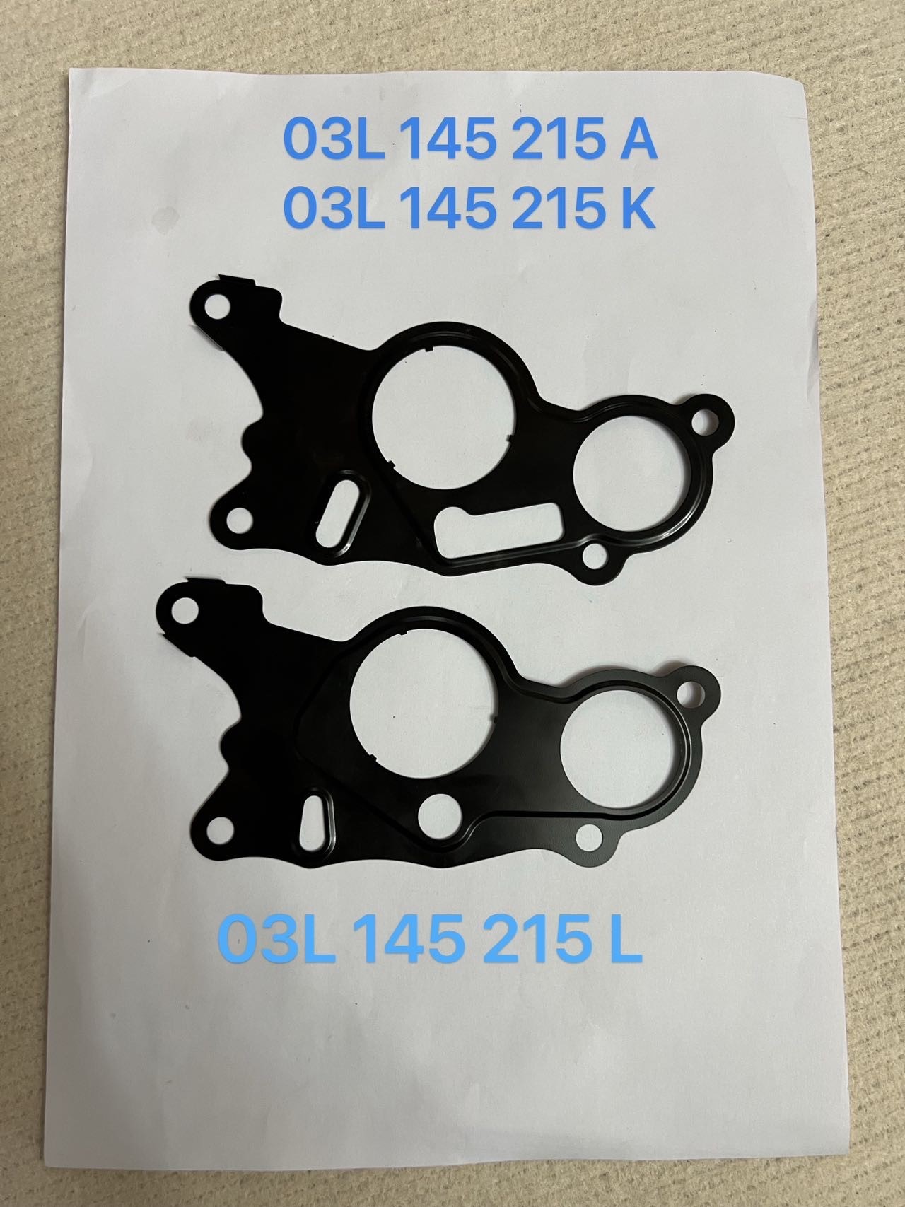 One stop shop engine vacuum pump gasket 03L145215L for imported Volkswagen Amarok