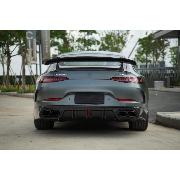 Pièces détachées pour Mercedes-Benz AMG GT50 GT53 Carrosserie en fibre de carbone GT50 GT53 Gt63 Diffuseur en fibre de carbone Spoiler en fibre de carbone