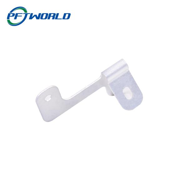 Custom size powder coated bent sheet metal fixed operating bracket