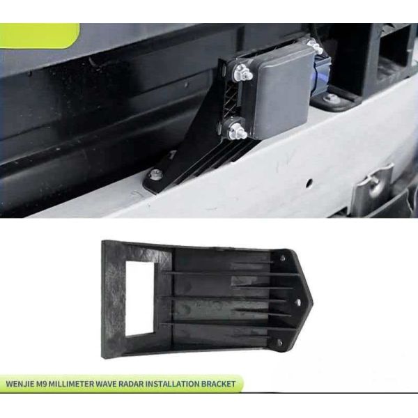 At Vehicle Sensor Mount Replacement for AITO M9 Car 9 Millimeter Wave Radar Bracket (3 Mounts)