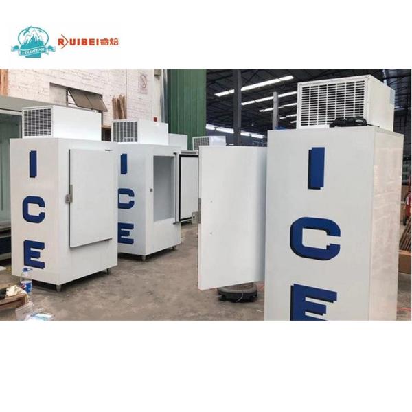 Front Opening Cold Wall Ice Bin Storage Freezer