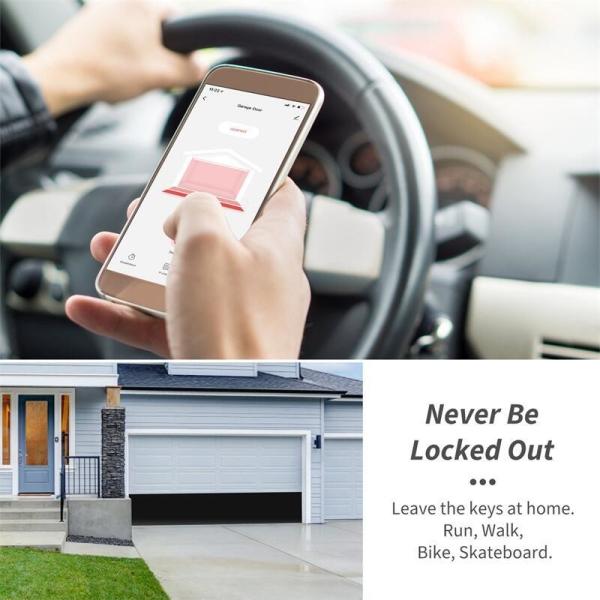 Smart Garage Gate Door Controller Tuya Wifi Intelligent Automatic Remote Works With Alexa Assistant Google