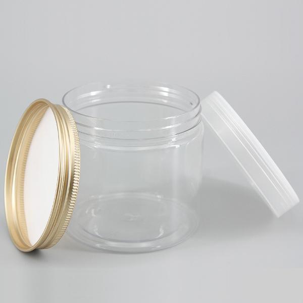 Recipientes cosméticos plásticos 95mm do espaço livre 13.52oz plástico do ANIMAL DE ESTIMAÇÃO