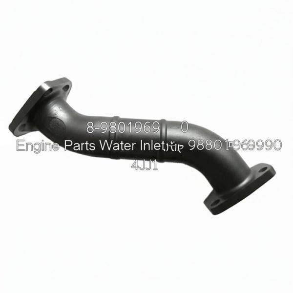 8-98019699-0 Pièces du moteur Pipe d'entrée d'eau 8980196990 Moteur 4JJ1