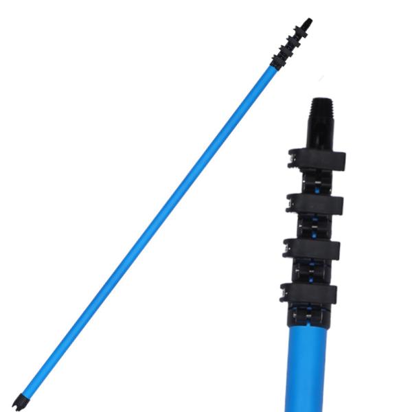 20FT Telescopic Fiberglass Pole for Window Cleaning Adjustable Length OEM