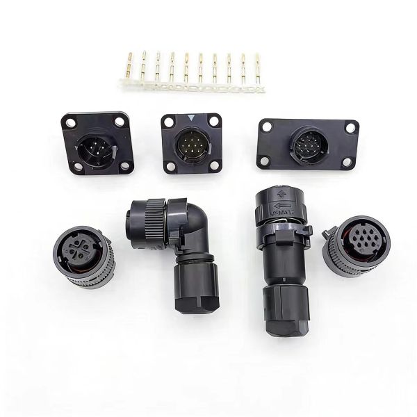 FANUC servo motor encoder 10-pin JAE 4-pin plug with brake connection JAE