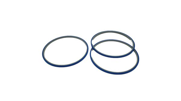 Double Round Wafer Hoop Ring With Blue Film High Compatibility Most Used In Wafer Testing