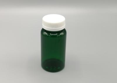 Low Light Transmission Empty Capsule Bottles , Screw Cap Small Medicine Bottle 