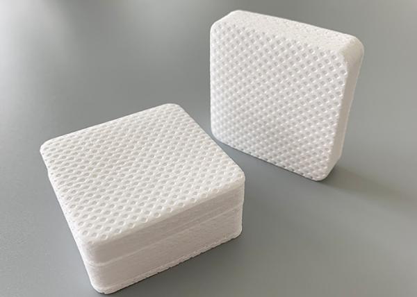 Makeup Lint Free Nail Wipes , Gel Remover Pads Durable Thin Hypoallergenic