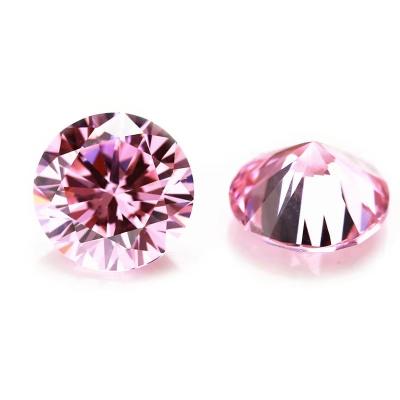 Synthetic Cubic Zirconia Loose Gemstones For Jewelry Birthstone Round Cut 4mm-10mm