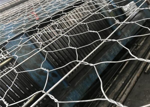 El PVC ISO9001 cubrió la malla de alambre de los 2x1x0.5m Gabion