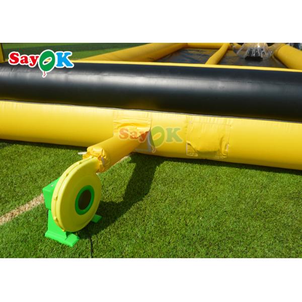 Надувные горки на открытом воздухе 15x5.5м Динозаврские надувные горки на воде Коммерческие на игровой площадке