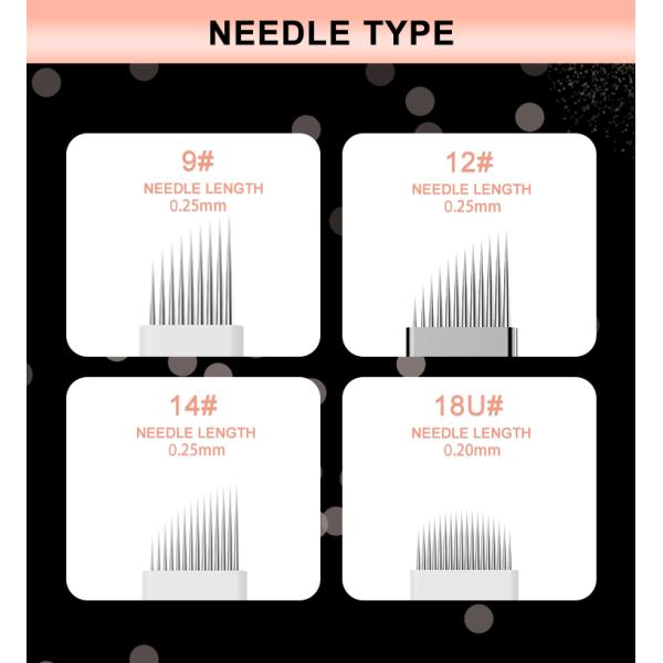 Champagne Disposable Microblading Pen For Eyebrow Tattoo