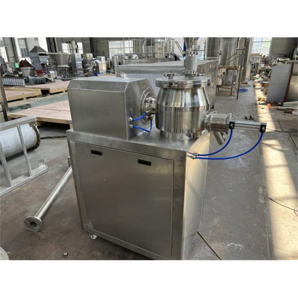 55Kw Pharmaceutical Wet Mixer High Shear Granulator Rapid Mixer Granulation
