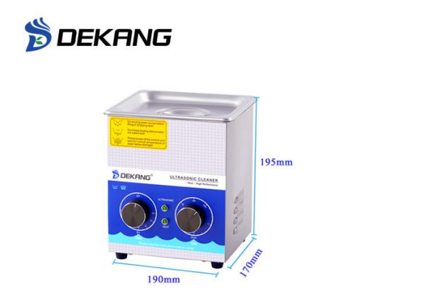 1.3L Small Heated Recessed Industrial Ultrasonic Cleaning Machine Stainless Steel