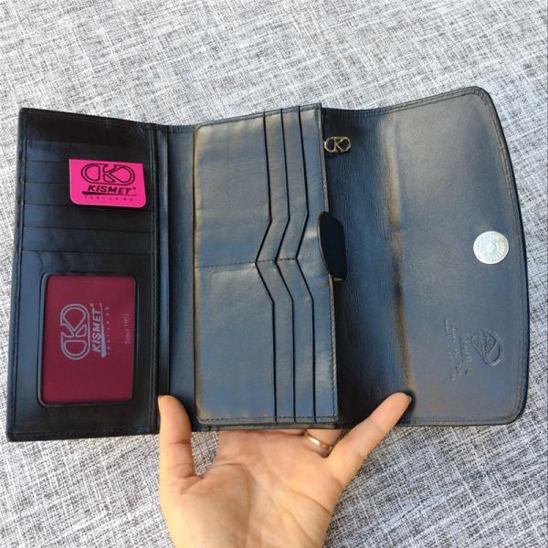 Stripe Designer Authentic Stingray Skin Women's Long Clutch Wallet Genuine Leather Female Purse Lady Large Card Holders