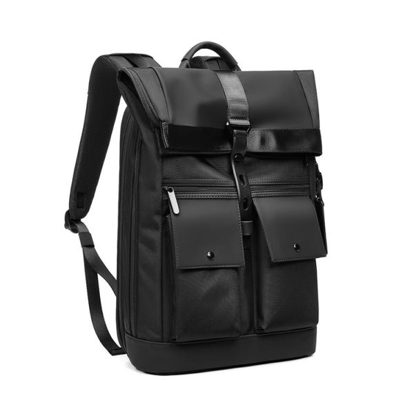 Male Daily Used Waterproof Smart Backpack 20-39 Litre Wear Resistance