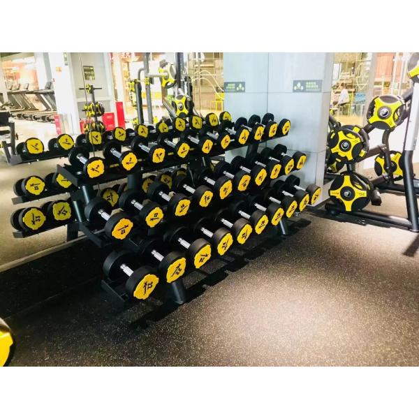 Wholesale Commercial Gym Fitness Equipment Urethane Dumbbells