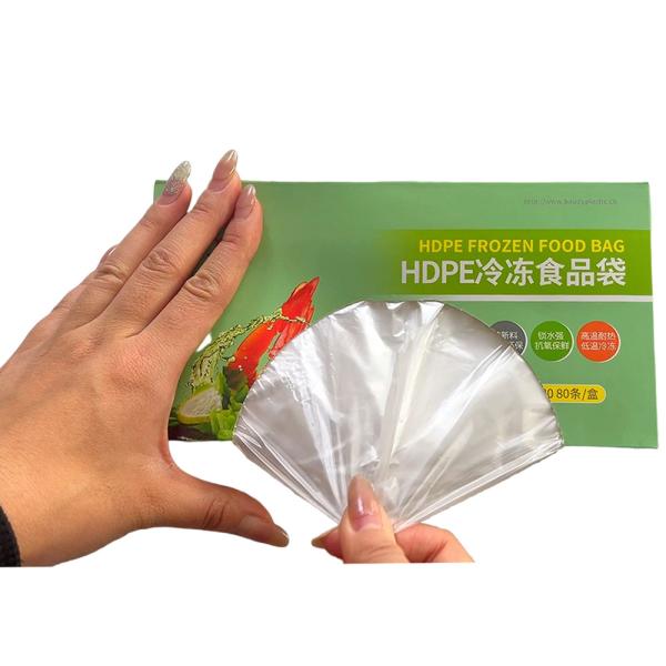 Película de protecção para alimentos secos Saco de plástico para alimentos congelador Embalagem de frescura de alimentos
