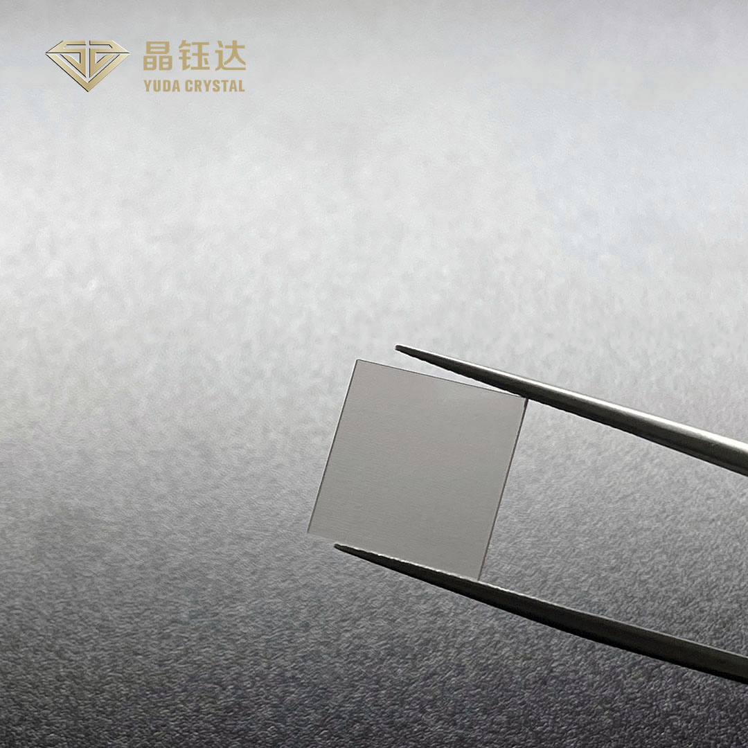 Толщина диамантов 0.5mm 3.0mm CVD одиночного Кристл Yuda Кристл