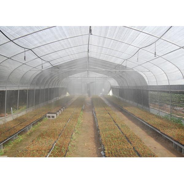 Commercial Woven Polytunnel Greenhouse Kits Heavy Duty Poly Tunnel