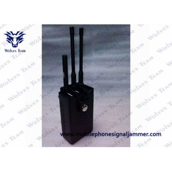 Portable RF Remote Control Jammer 315 / 433 / 868MHz Two Power Adapters