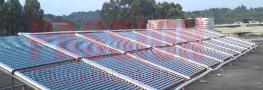 3000L Solar Water Heating Solution Vacuum Tube Solar Thermal Collector