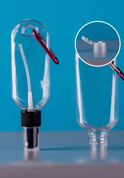 60ML Plastic Dropper Bottle Cosmetic Portable Travel Kit Bottles Lotion Water Container for Travel