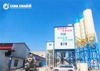 Tipo concreto planta de tratamento por lotes concreta da correia da planta de mistura de H4.1m HZS120