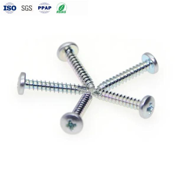 ST3x15 Cerrojo de corte de cola de autoaplazamiento de acero al carbono M0.8-M6 2mm-120mm