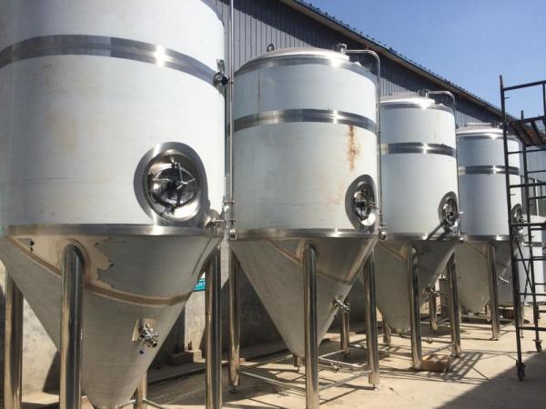 3000L 4000L Beer Brewing Equipment Stainless Steel Fermentation Conical Tank