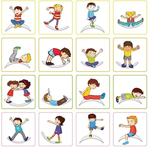 35 Inch Natural Wood Wobble Baby Balance Board Montessori Fitness Balance Curvy Board
