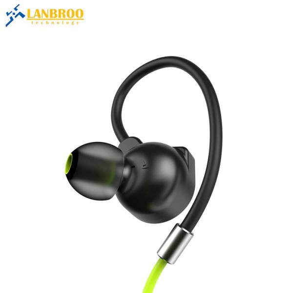 IPX7 waterproof bluetooth earphone sport mobile phone earhook headphone compatible iOS and android mobiles and tablets