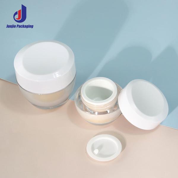 ABS Acrylic Bottles Plastic Cream Jar For Skincare Personal Skin Care Packaging