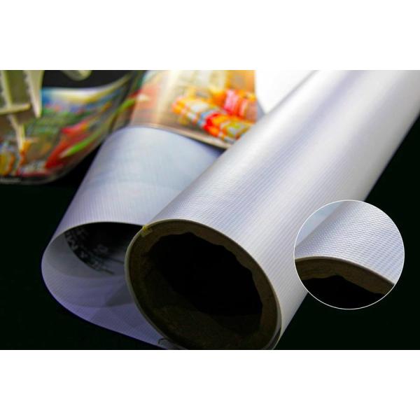 Горячая ламинатная бело-черная спина ПВХ Flex Banner брезент 440гм (13 унций)