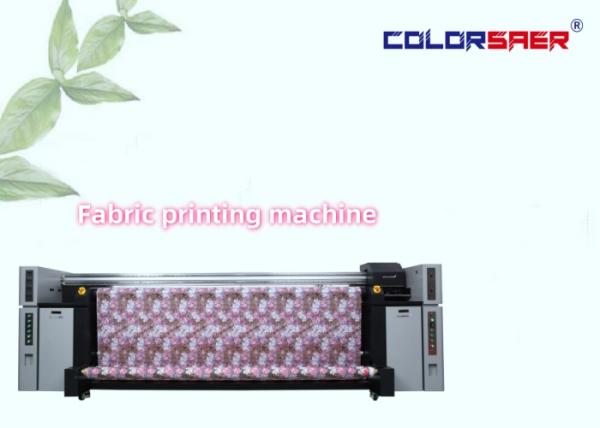 High Accuracy Digital Textile Printing System For Cotton & Polyester Fabric With Pigment And Sublimation Ink