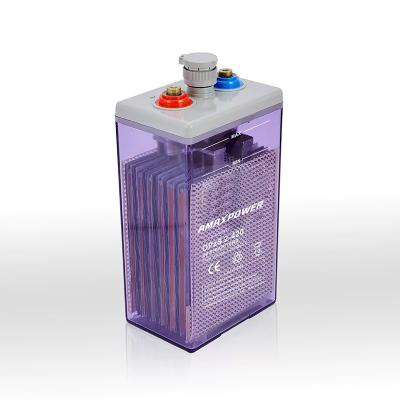 Amaxpower Deep Cycle OPzS Tubular Gel Flooded Batteies For Solar 2V 500Ah