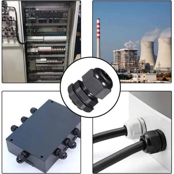 железа кабеля IP68 нейлона 1/2» делает шнуровой ниппель водостойким нейлона сброса напряжения NPT