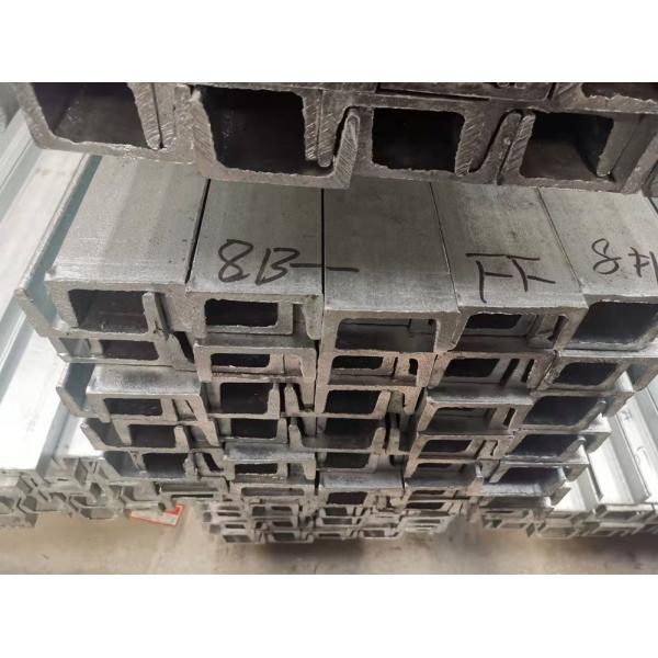 1.5mm Astm A36 Standard Structural Steel U Channel Hot Galvanized Bar Building Material