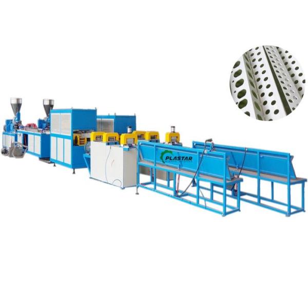 6 Cavity PVC Corner Bead Profile Extrusion Making Machine