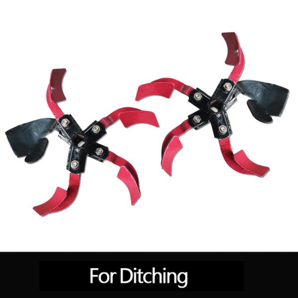 65 KG Orchard Cultivator 4KW Gasoline Mini Tiller for Orchard Weeding and Cultivation