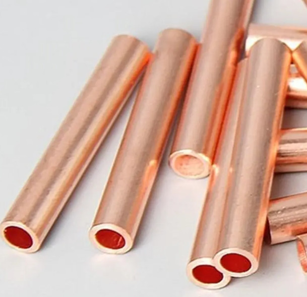 Straight Square / Round / Rectangular Copper Tube Pipe Brass Tube Pipe 8.96 g/cm³