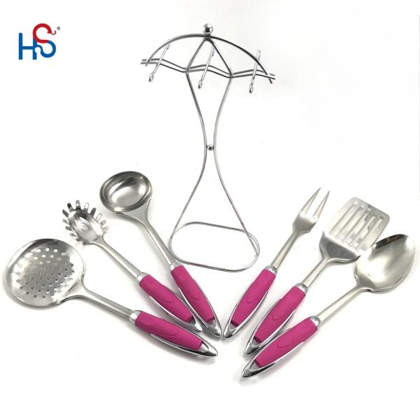 Eco-Friendly Stainless Steel Kitchen Utensils Set for Professional Cooking Appliances
