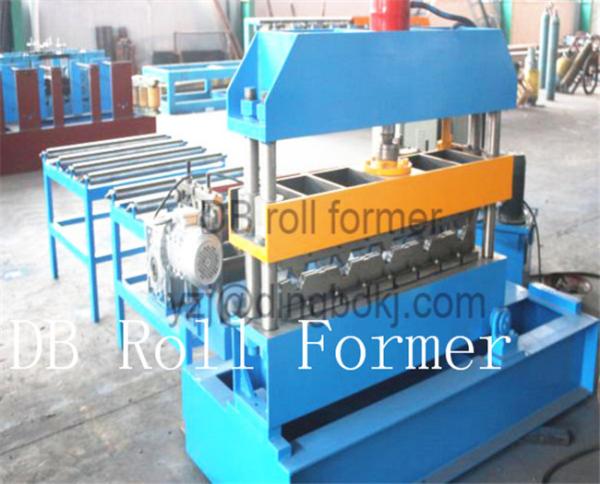 Hydraulic Curving Roof Panel Roll Forming Machine for Round Roofs of Buildings